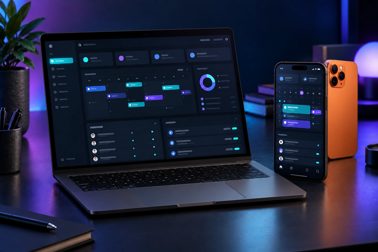 Aplicativos em dispositivos modernos