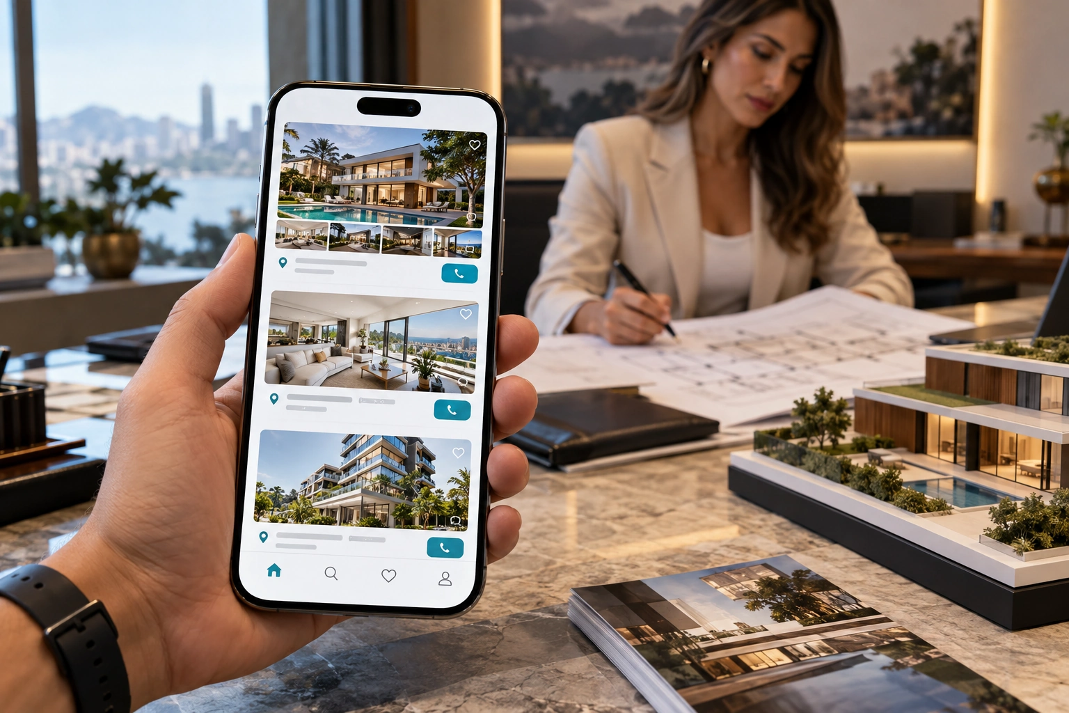 Aplicativo ideal para Imobiliárias