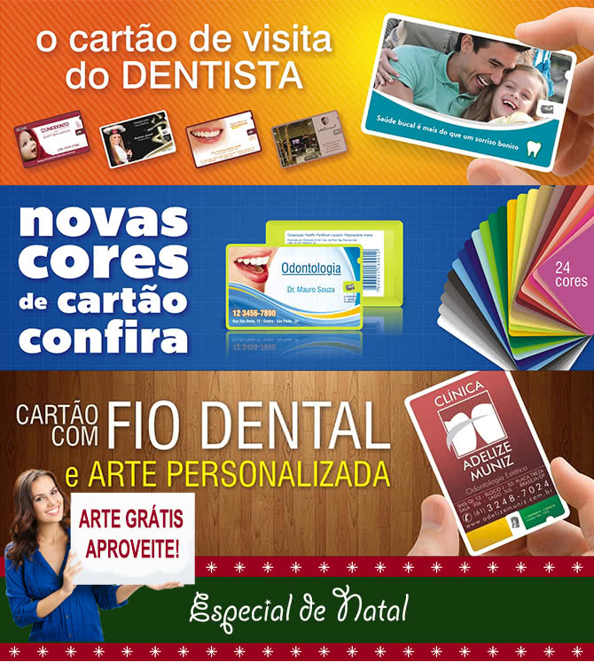 Cartão Fio Dental