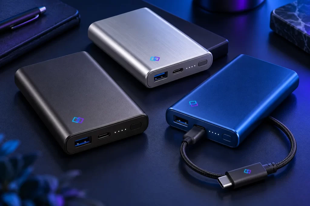 Power banks de metal